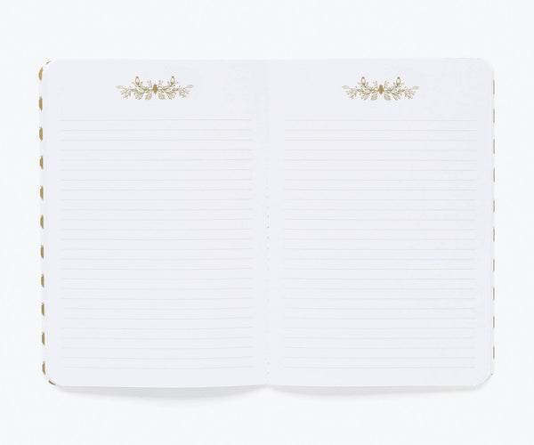 Rifle Paper Co. - Set of 3 Marguerite Stitched Notebooks