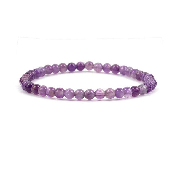 Crystal Bracelet - 4mm Amethyst