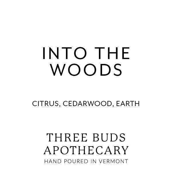 Three Buds Apothecary - Into The Woods Hand Poured Soy Candle