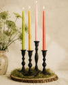 Bluecorn Candles - Beeswax Taper Candles – Eco-Friendly, Dripless & Handmade