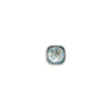 Baked Beads - Square Granulated Post Earring