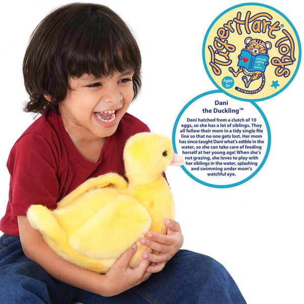 VIAHART Toy Co. - Dani the Duckling | 11 Inch Stuffed Animal Plush | By Tiger