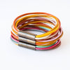 Nest Pretty Things - Colorful Magnetic Leather Cord Bracelet