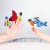 The Winding Road - Felt Finger Puppets - Bird Finger Puppets NEW