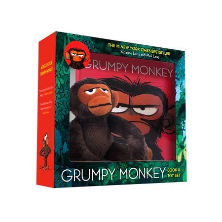 Penguin Random House LLC - Grumpy Monkey Book And Toy Set