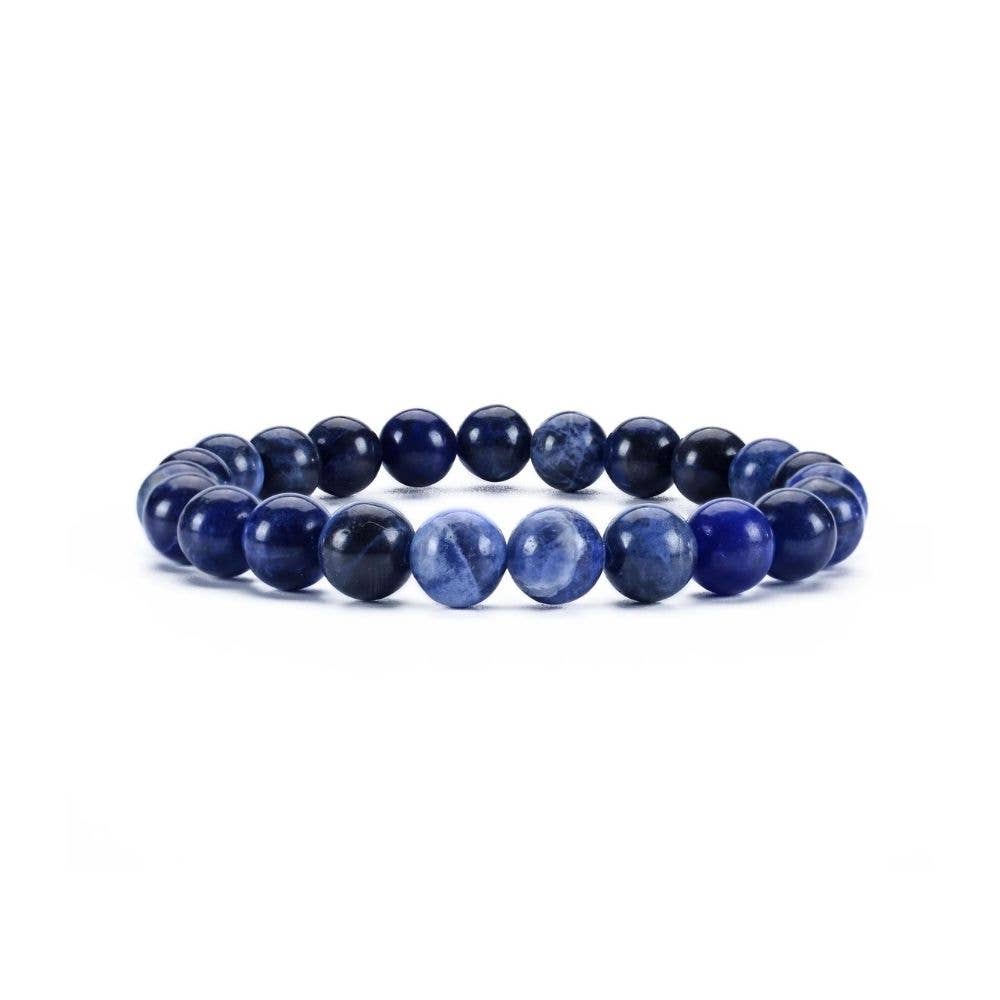 Crystal Bracelet - 8mm Sodalite