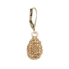 Baked Beads - Pave Crystal Teardrop Earrings