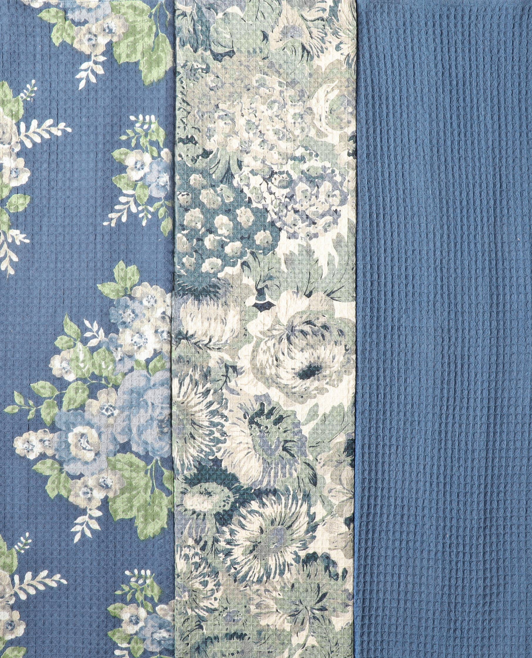 April Cornell - Blue Story Tea Towel Bundle Set of 3 - Blue