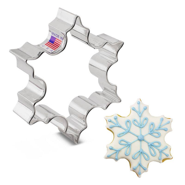 Ann Clark - Snowflake Cookie Cutter 3 1/2" (Bag of 1 Dozen)