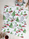 April Cornell - Yuletide Tea Towel Set of 2 - Ivory