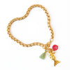 Nest Pretty Things - Christmas Gold Fish Charm Bracelet