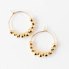 Nest Pretty Things - Dainty Gold-Filled Hoop Earrings Waterproof Minimalist Hoops