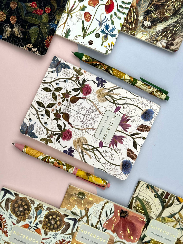 BV by Bruno Visconti - Symmetrical Flora Notebook