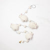 The Winding Road - Garland - Felt White Sheep
