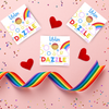 Lilly Lou Soap Co. - Rainbow Soap | Dazzle Soap Bar | Goat Milk Soap Bar | Pride