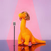 Best Years Ltd - Knitted Orange Diplodocus Dinosaur Plush Toy