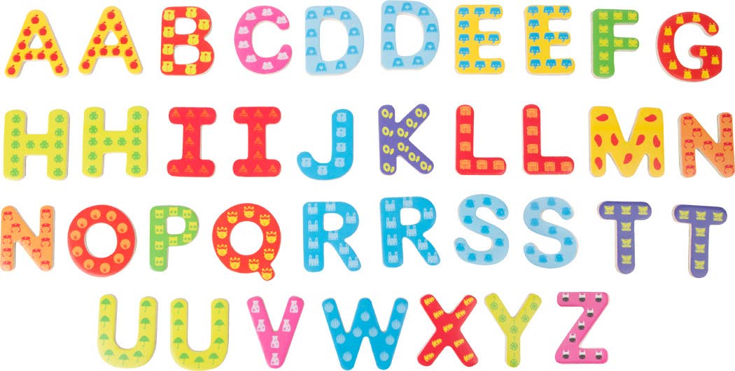 Hauck Toys - Small Foot Colorful Magnetic Letters