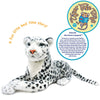 Sinovia The Snow Leopard | 17 Inch Stuffed Animal Plush