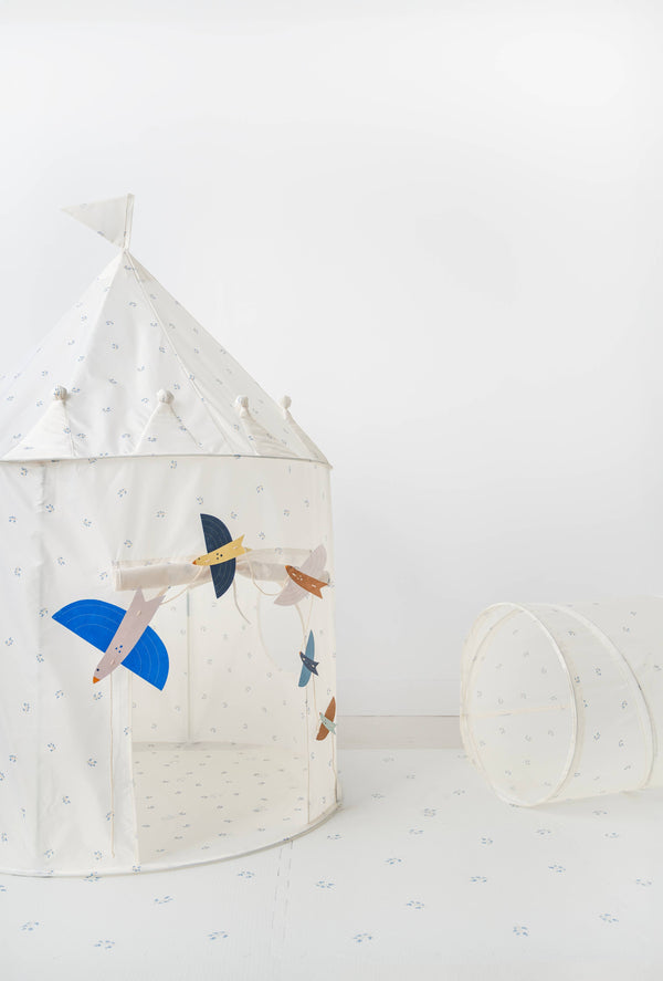 3 Sprouts - Recycled Fabric Play Tent Castle - Prints