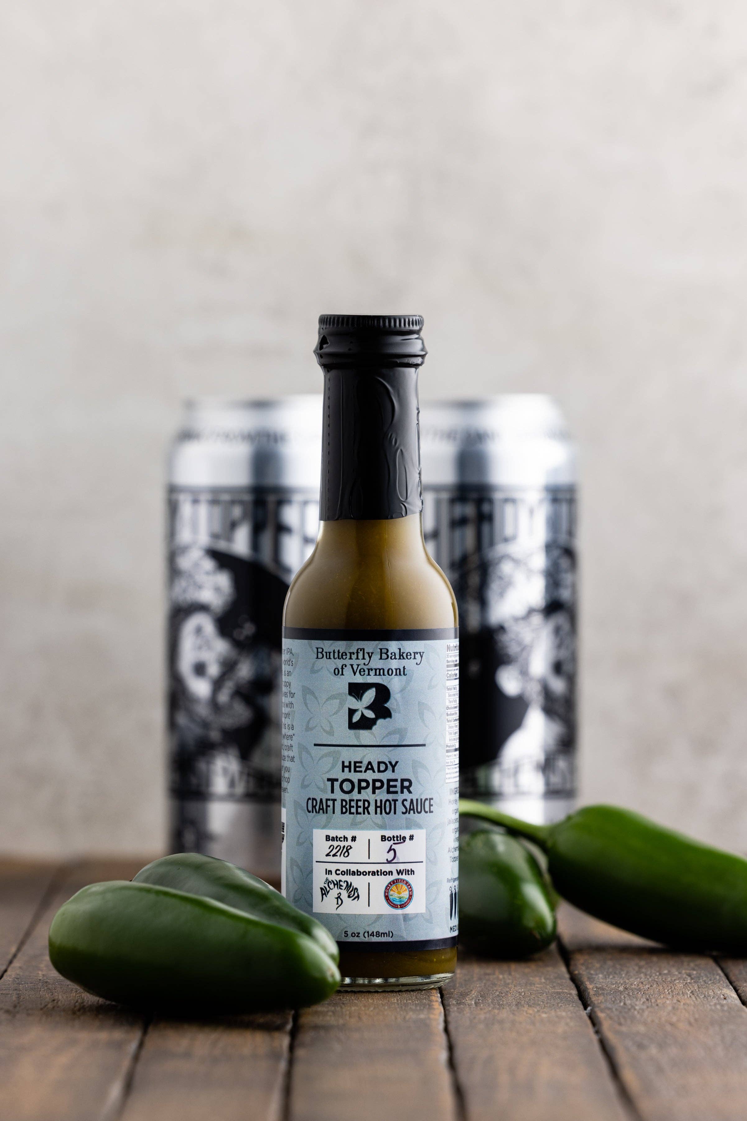 Butterfly Bakery of Vermont - Heady Topper Hot Sauce