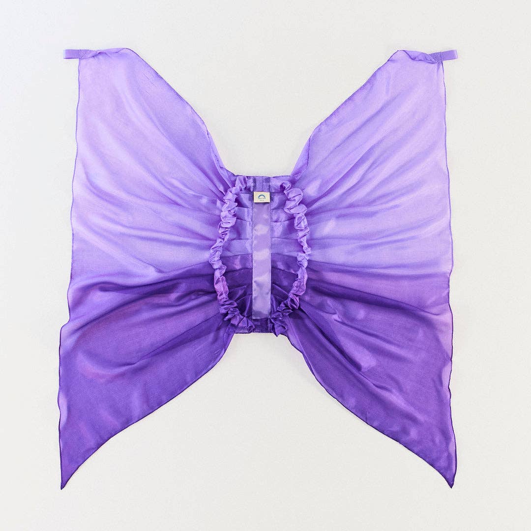 Sarah’s Silks - Purple Dinosaur Wings