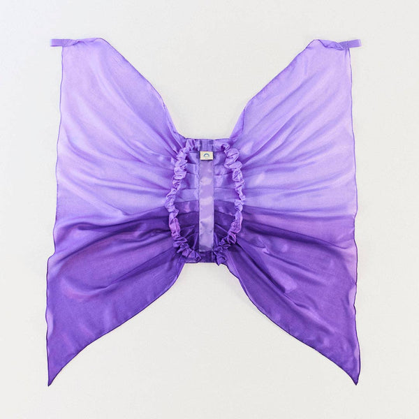 Sarah’s Silks - Purple Dinosaur Wings