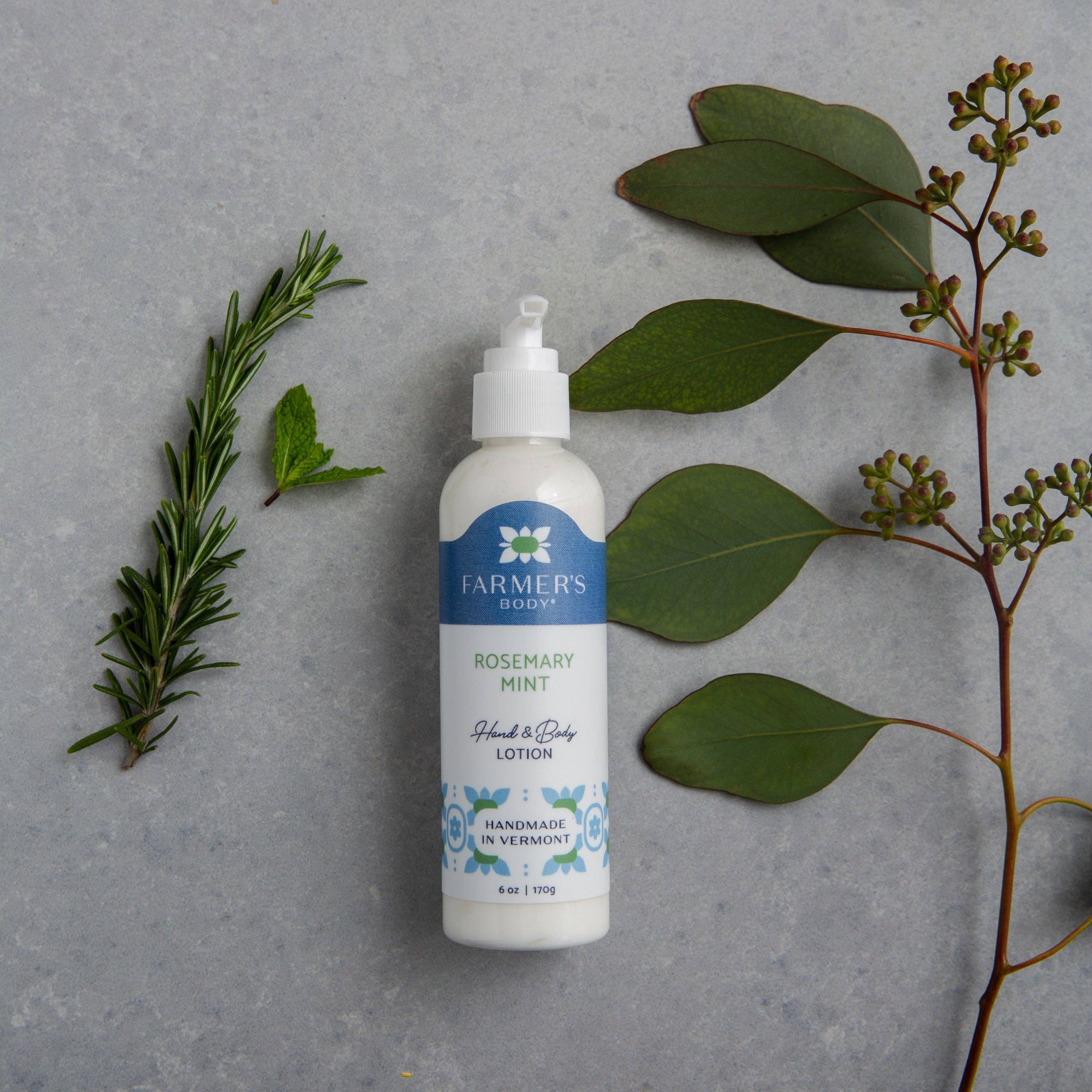 Farmer's Body - Rosemary Mint Hand & Body Lotion