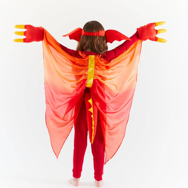 Sarah’s Silks - Red Dinosaur Wings