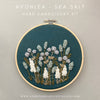 And Other Adventures Embroidery Co - Hand Embroidery Kit - Avonlea in Sea Salt