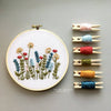 And Other Adventures Embroidery Co - Beginner Embroidery KIT - Bright Summer Meadow