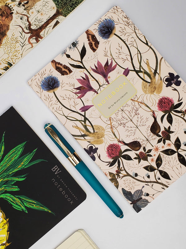 BV by Bruno Visconti - Symmetrical Flora Notebook