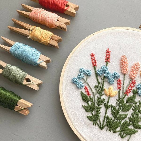 And Other Adventures Embroidery Co - Hand Embroidery Kit - Summer Daydream