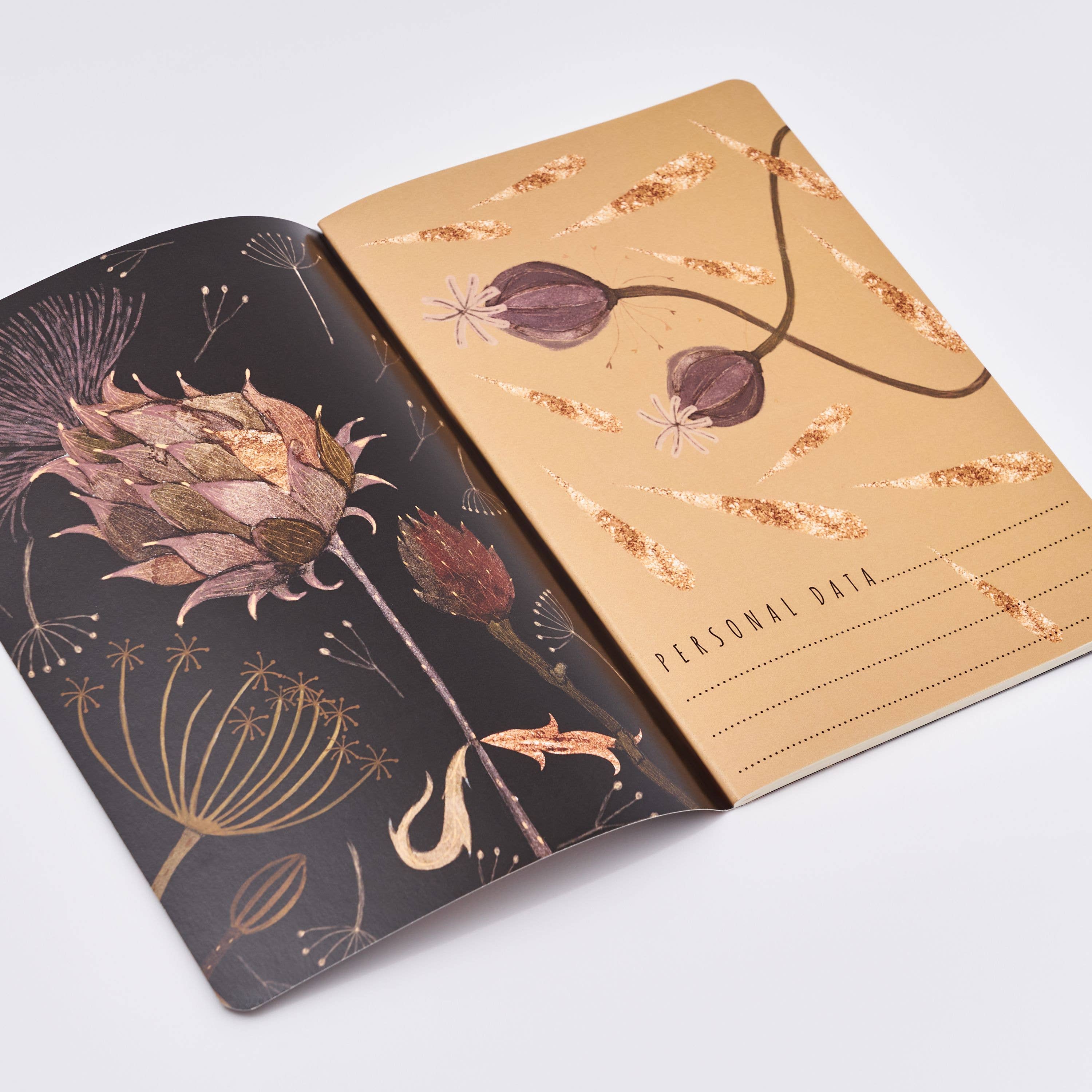BV by Bruno Visconti - Night Flowers Notebook