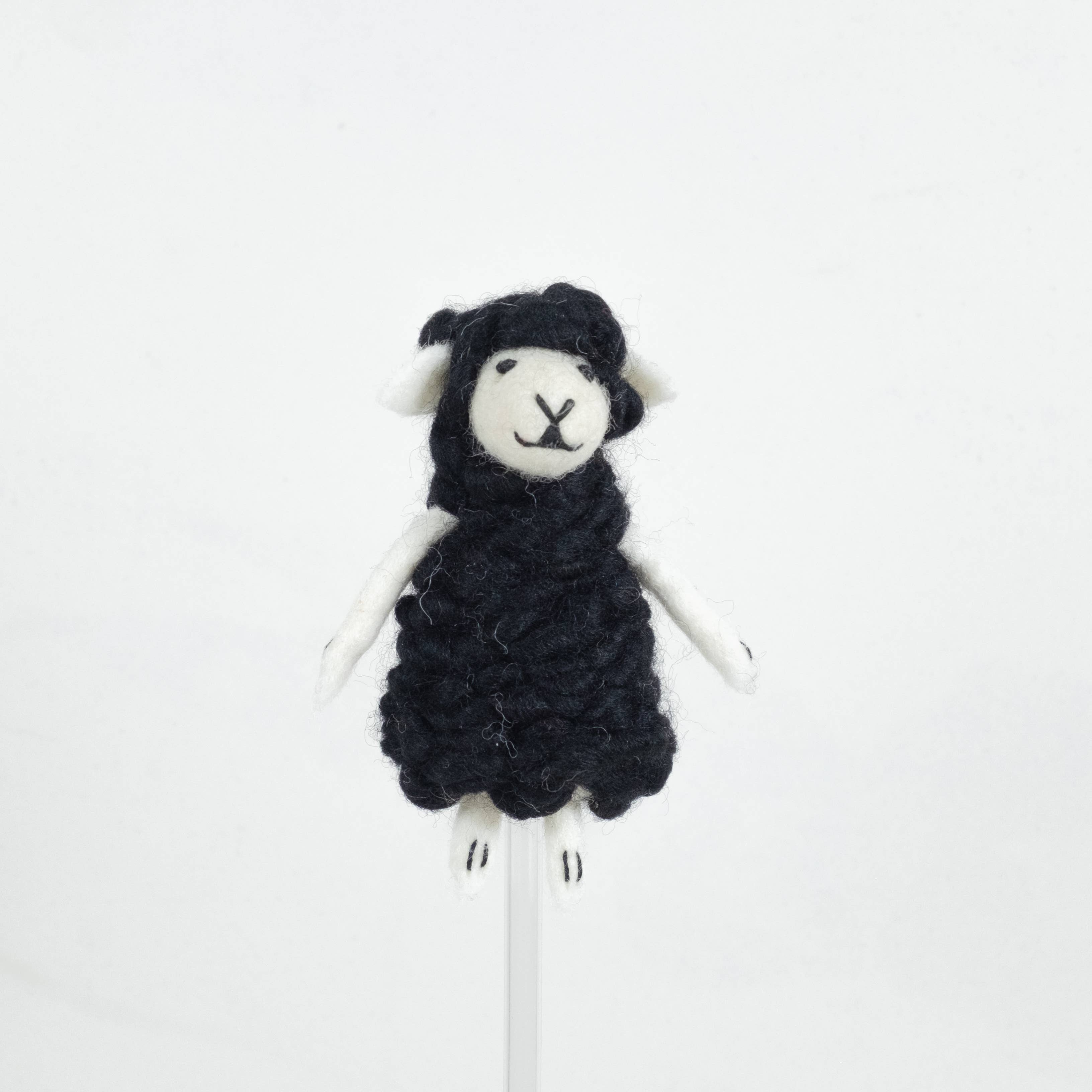 The Winding Road - Felt Sheep Finger Puppets - Set 6