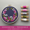 And Other Adventures Embroidery Co - Embroidery Kit - Kensington Periwinkle