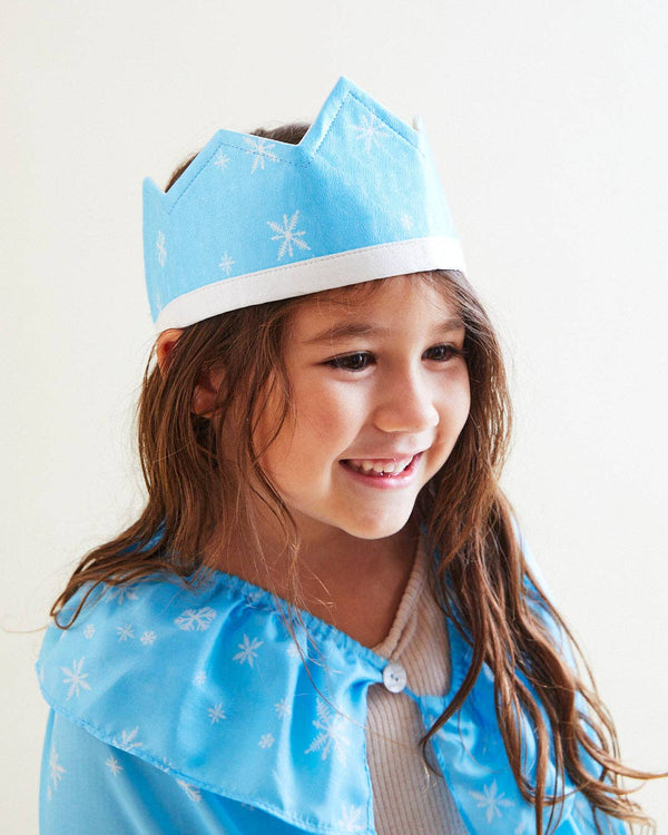 Sarah’s Silks - Reversible Silk Crown - Snow