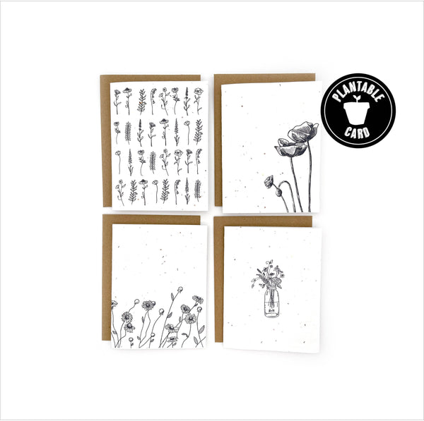 Cato & Company - Wildflower Notecard Set