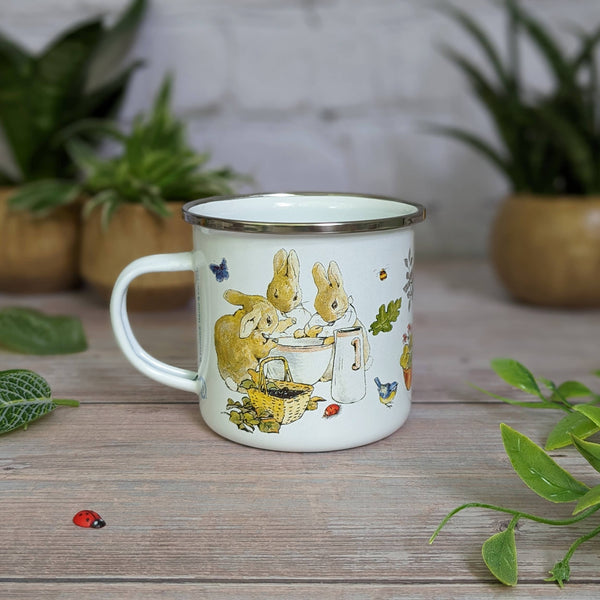 Robert Frederick Ltd - Beatrix Potter's Flopsy Bunnies Enamel Mug