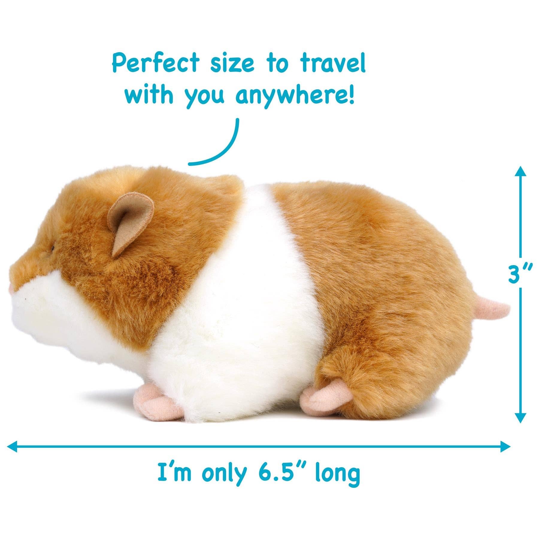VIAHART Toy Co. - Chippy The Hamster - 6.5 Inch Stuffed Animal Plush