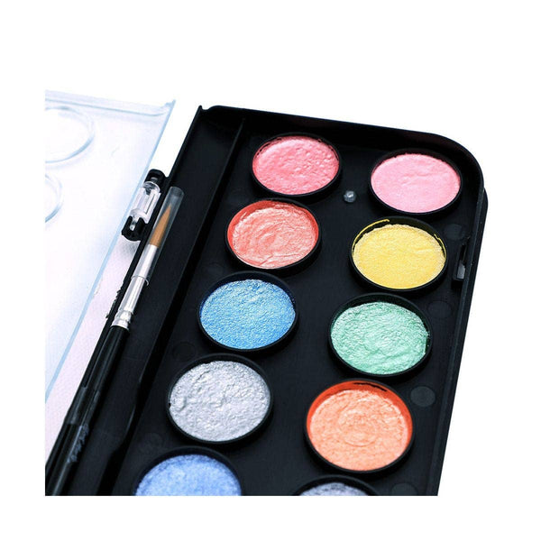 Mont Marte Usa, Inc. - Metallic Watercolor Cake Set Signature 17pc