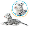 Sinovia The Snow Leopard | 17 Inch Stuffed Animal Plush