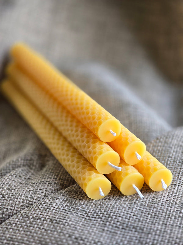 Farm and Hive - Signature Honeycomb Taper | Beeswax Candle