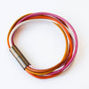 Nest Pretty Things - Colorful Magnetic Leather Cord Bracelet