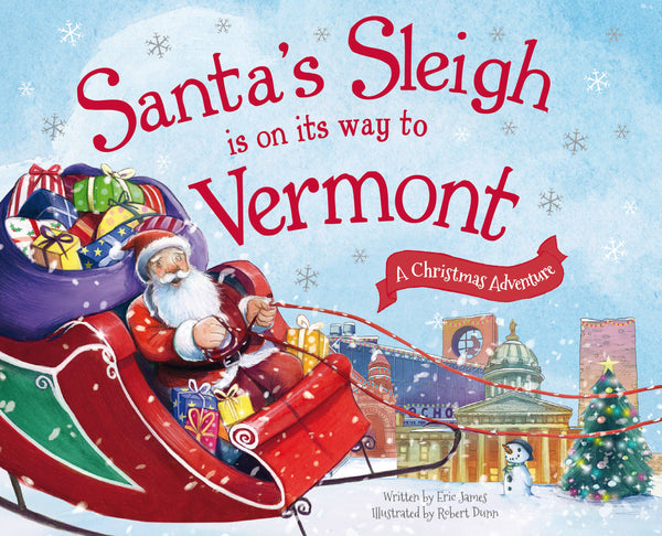 Sourcebooks - Santa's Sleigh Is on Its Way to Vermont (HC)