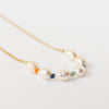 Nest Pretty Things - Freshwater Pearl necklace with Fair Trade Beads