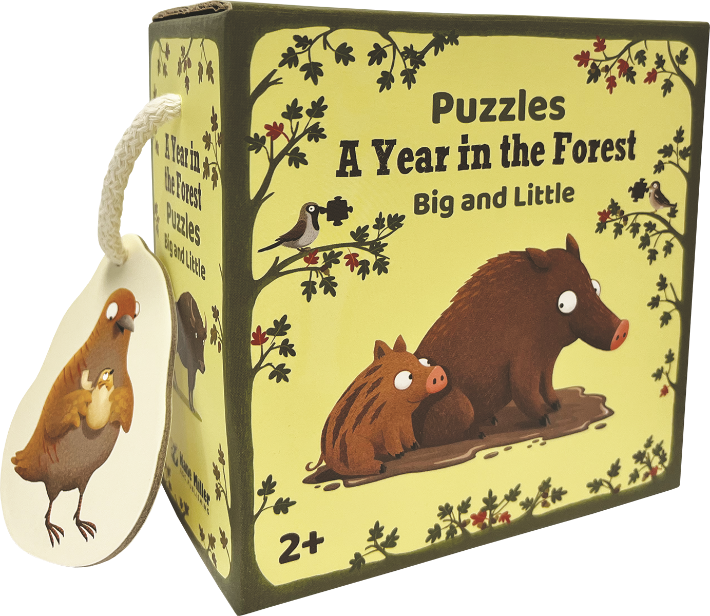 EDC Publishing - A Year in the Forest Puzzles, Big and Little