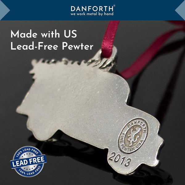 Danforth Pewter | Handcrafted Heirloom Quality Gifts - A Keeper 2013 Annual Ornament | Pewter | Tree Ornament