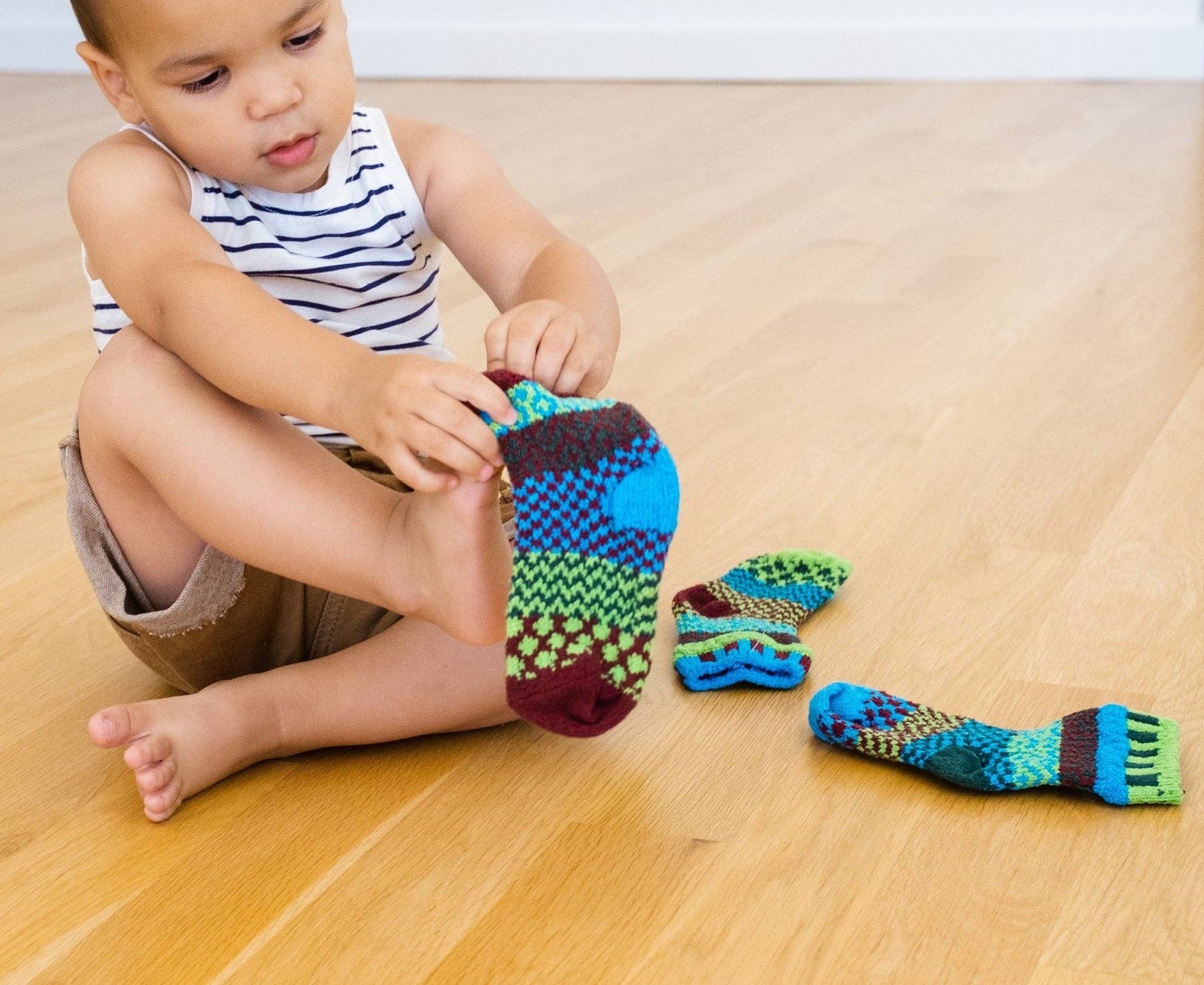 Solmate Socks - June Bug Kids Socks