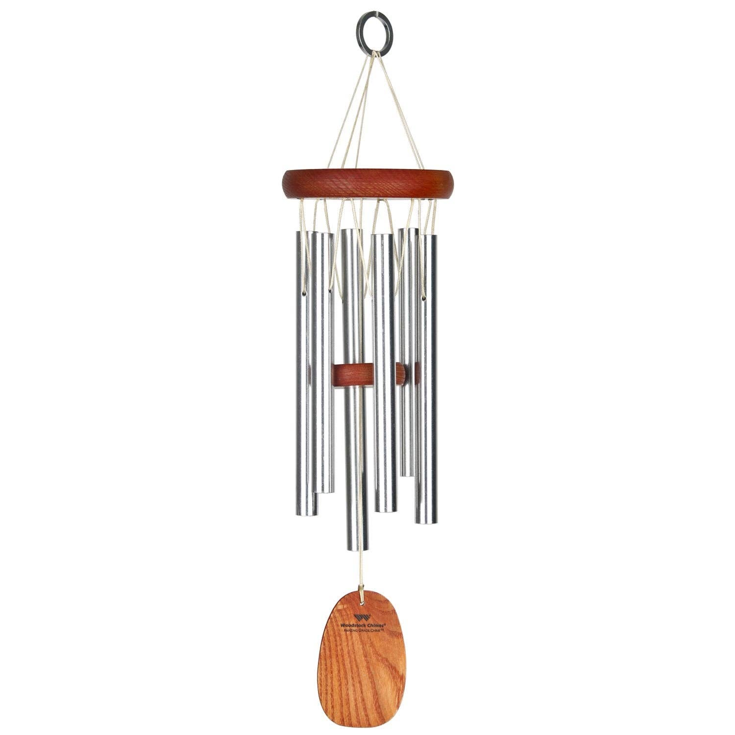 Woodstock Chimes - Amazing Grace® Chime - Small, Silver