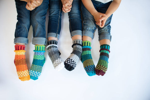 Solmate Socks - Prism Baby Socks | Eco-Friendly & Made in the USA